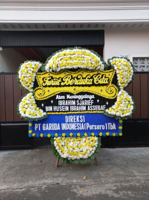 Papan Bunga Duka di Pulau Untung Jawa